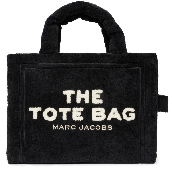 The Terry Medium Tote - Black