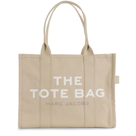 Large tote handbag - Beige