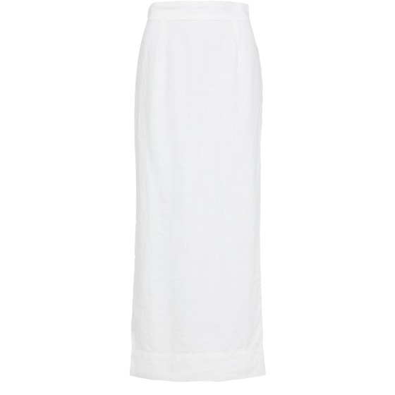 Emma pencil skirt - white