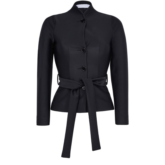 Fitted jacket uniform - Black