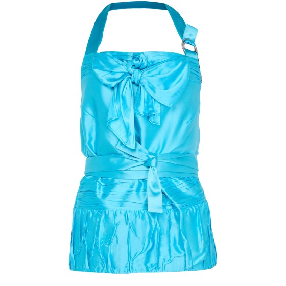 Apron flat top - Blue