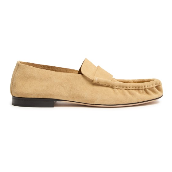 Soft leather loafers - Yellow