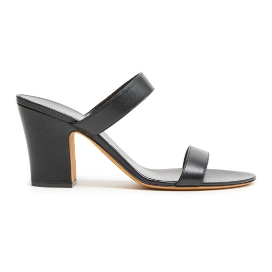 Awar strap 75 sandals - Black