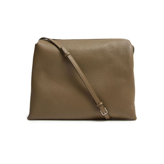 Nu Twin leather crossbody bag - Green