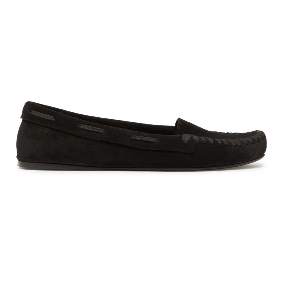Mabel Moc Loafers - Black