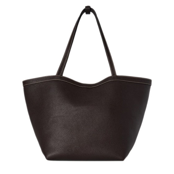 Park Tote Three Stitch Bag - brown