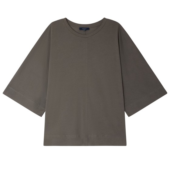 Helsinki mid-sleeve t-shirt - grey