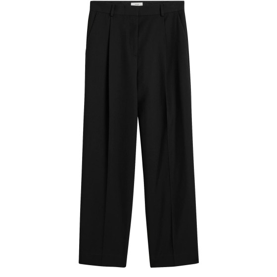 Pleated pants - Black