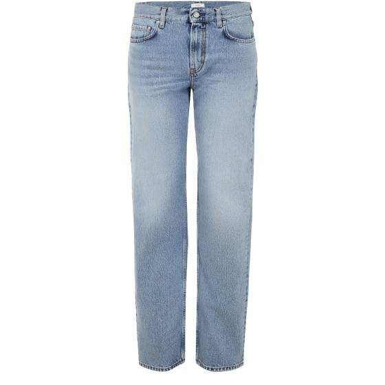 Low waist straight jeans - Blue