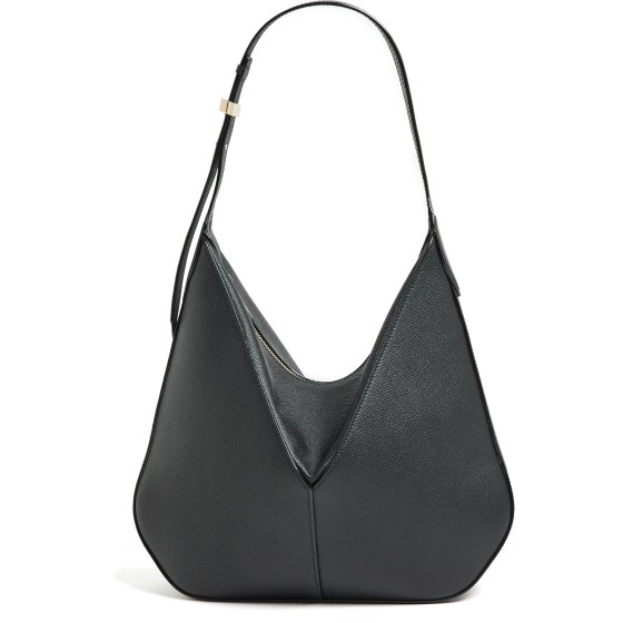 Vivi Small Crescent Bag - Black