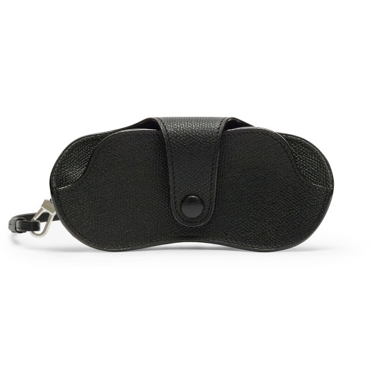 Leather spectacle case - Black