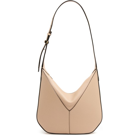 Vivi Mini Crescent Bag - Beige