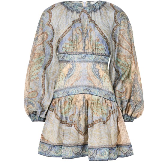 Wanderlust mini dress - Blue