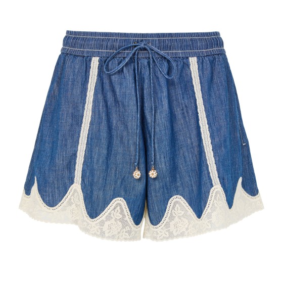 Awaken denim shorts - Blue